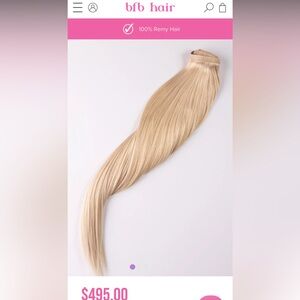 BFB Hair Blonde Hair Extension 14"